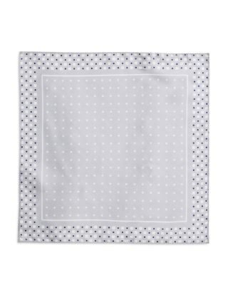 Geometric Dot Silk Pocket Square - Exclusive