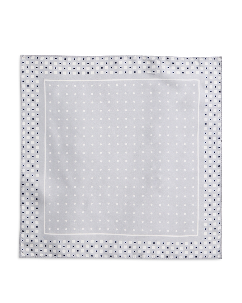 The Men's Store At Bloomingdale's Geometric Dot Silk Pocket Square - Exclusive · OS