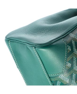 Mini Saigon Top Handle Bag Coated Canvas with Leather