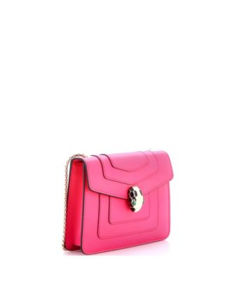 Medium Serpenti Forever Square Shoulder Bag Leather