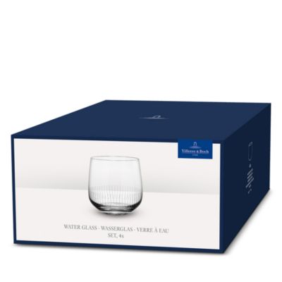 Afina Double Old Fashioned Glass, Set of 4