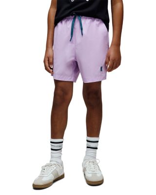 Unisex Samos Hydrochromic Printed Swim Shorts - Big Kid