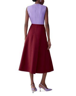 Sleeveless Colorblocked Dress