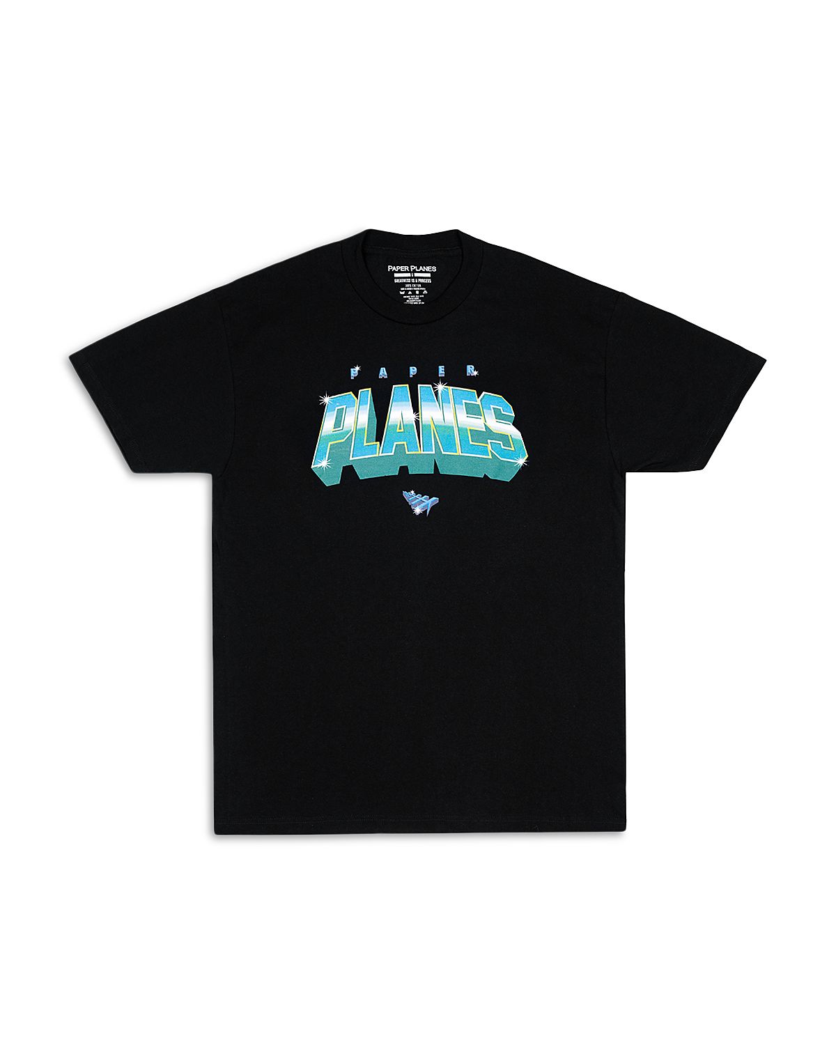 Paper Planes Galaxy Logo Graphic T-Shirt