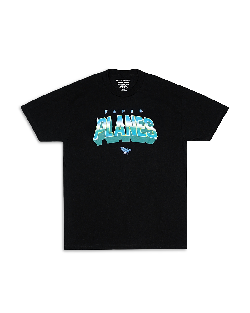 Paper Planes Galaxy Logo Graphic T-Shirt