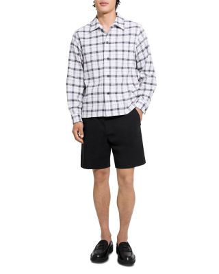 Plaid Button Down Overshirt 