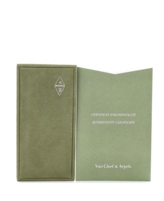  Vintage Alhambra 5 Motifs Bracelet 18K White Gold and Mother of Pearl