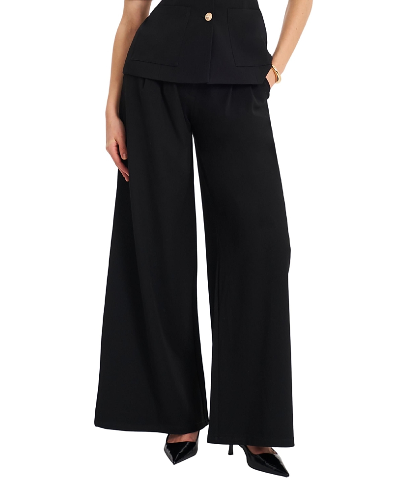 Miss Circle Aleeza Wide Leg Suit Pants