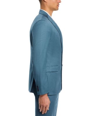 Dusty Green Solid Suit Jacket