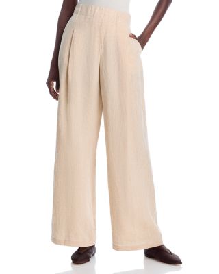 Wide Leg Astor Pleated Pants