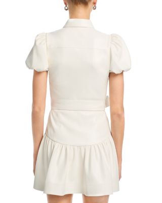 Henrietta Faux Leather Dress