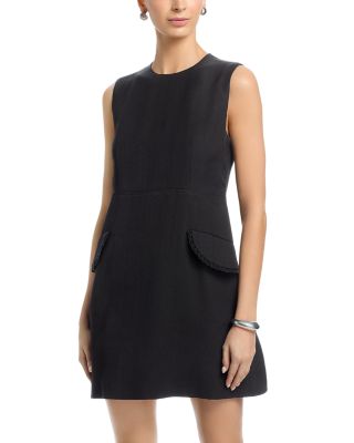 Sleeveless Round Neck Shift Dress