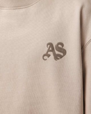 Icon Cropped Oversized Crew