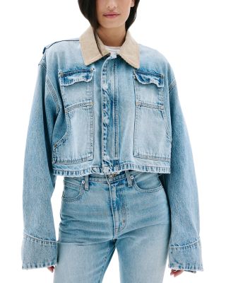 Conor Cropped Worker Jean Jacket