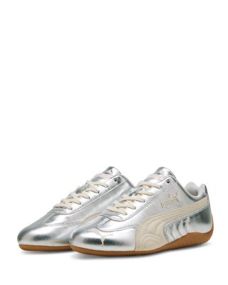 Women's Speedcat Silver Running Sneakers