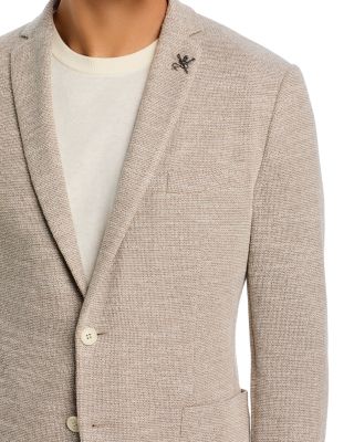 Slim Fit Notched Lapel Sport Coat