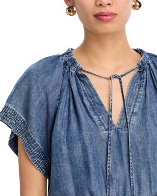 Covera Tiered Mini Dress