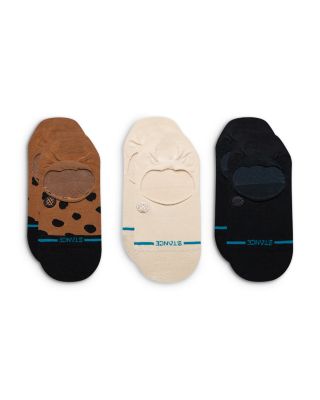 Leopard No Show Socks, Pack of 3