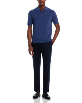 Pointelle Short Sleeve Sweater Polo - Exclusive