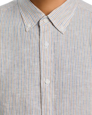 Linen Cabana Stripe Shirt