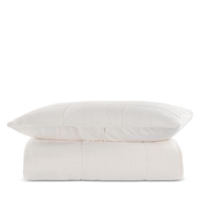 Wrinkle Washed Linen Quilted Bedding Collection