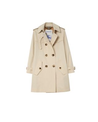 Short Summerside Gabardine Trench Coat