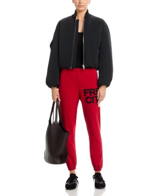 Cotton Logo Sweatpants in Pinkbird