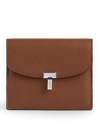 Pebbled Leather Card Holder