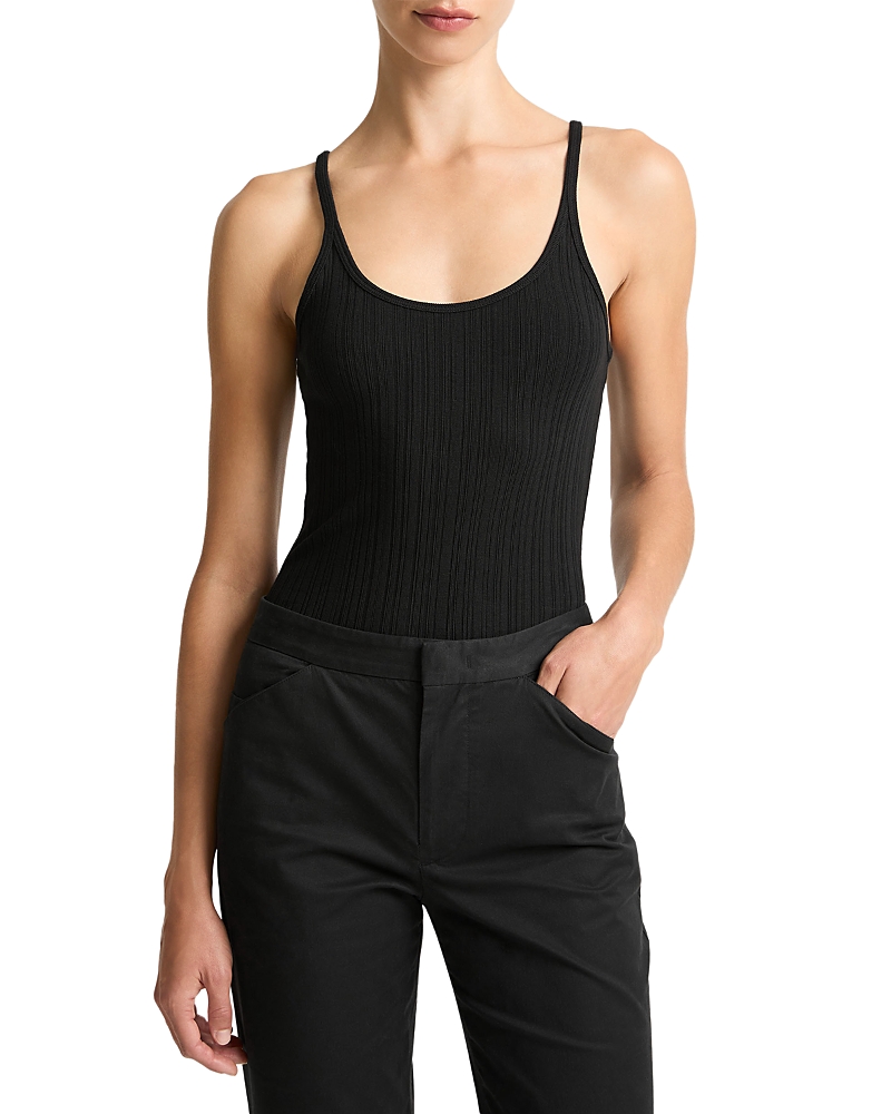 Vince Rib Knit Tank Top