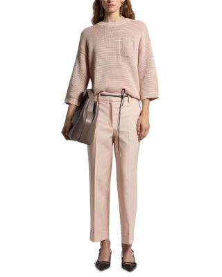 Straight Cuffed Pants