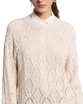 Pointelle Sweater