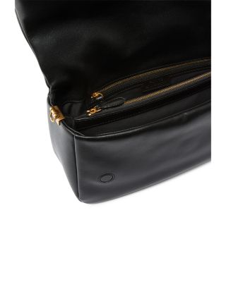 Click Soft Leather Shoulder Bag
