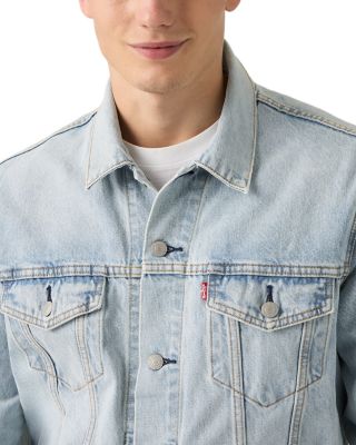 Light Wash Trucker Jacket