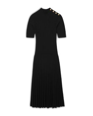 Harriet Short Sleeve Button Knitted Dress