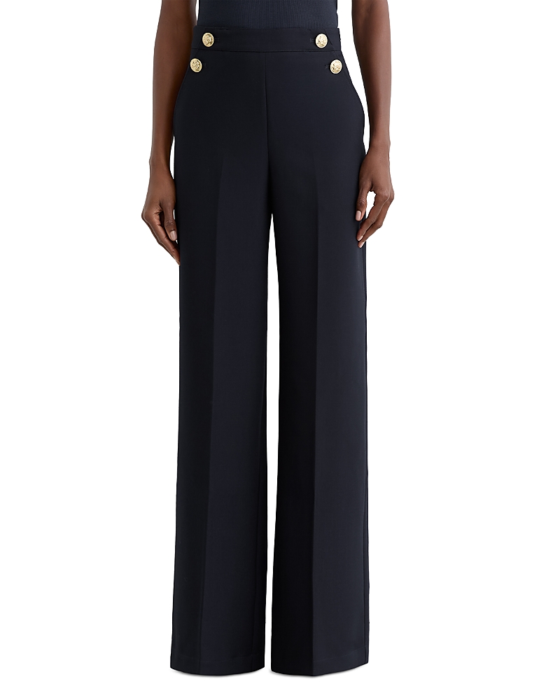 Reiss Carley Wide Leg Trousers