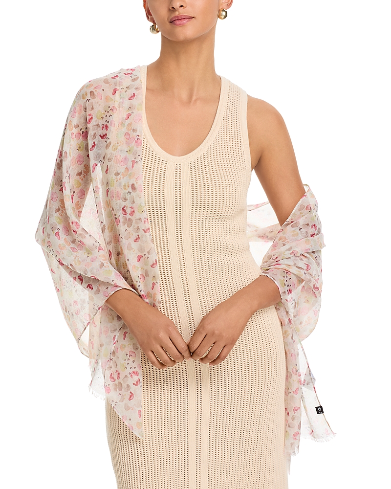 Fraas Faux Floral Scarf