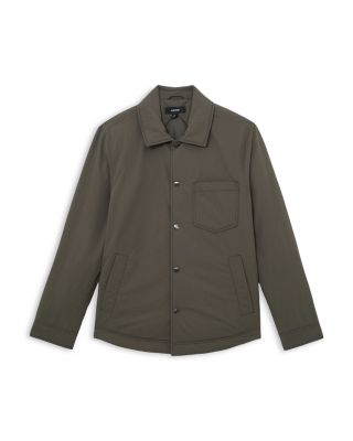 Vasey Long Sleeve Nylon Quilted Overshirt