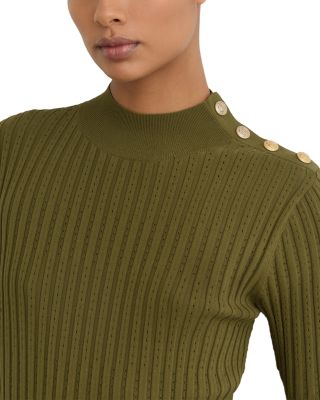 Harriet Short Sleeve Button Knitted Dress