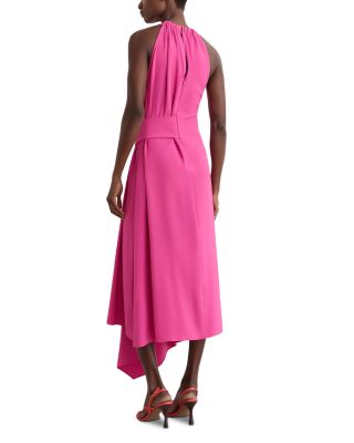 Maeve Drape Detail Occasion Midi Dress