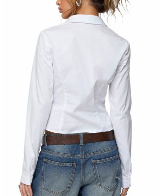 Laurna Tailored Button Up Shirt