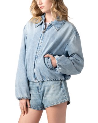 Denim Bomber Jacket