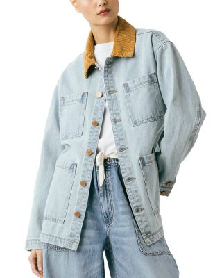 Oversized Denim Barn Jacket