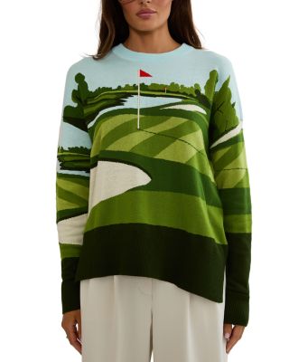 Callie Golf Course Sweater