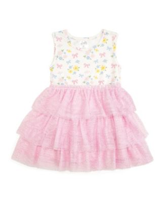 Girls' Sweet Floral Tank Tutu Dress - Baby, Little Kid