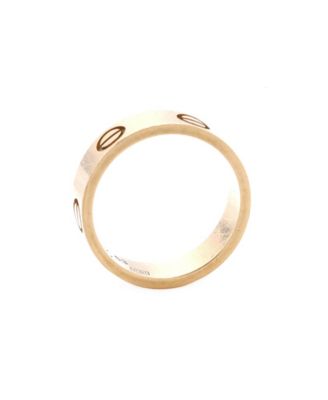  Love Band Ring 18K Gold