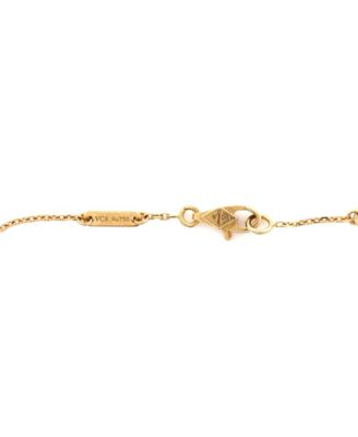 Sweet Alhambra Bracelet 18K Gold and Mother of Pearl