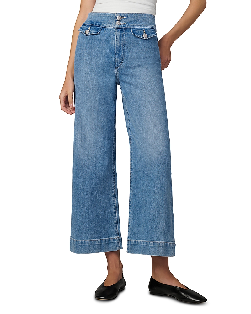 Joe's Jeans The Ellia High Rise Ankle Wide Leg Jeans in Attraction
