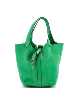 PM Monochrome Picotin Lock Bag Clemence