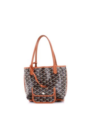  Mini Anjou Reversible Tote Coated Canvas