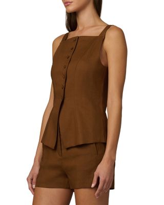 The Frankie Square Neck Vest